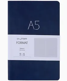 Купить Книга для записей А5 60л "Format. No 3" иск.кожа, интеграл.переплет, тиснение фольгой — Фото №1