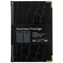 Купить Ежедневник недатированный А5 152 листов "Prestige. Grand Croco" черный — Фото №1