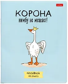 Купить Тетради в клетку Hatber, "Гусь-веселюсь", 48 листов, 5 штук — Фото №1