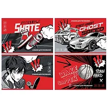 Купить Альбом для рисования BG, Street sports, А4, 20 листов, в ассортименте — Фото №1