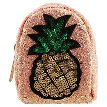 Купить Сумочка-рюкзачок на молнии с блестками (10см) (ПВХ бокс) — Фото №1