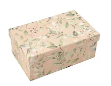 Купить Коробка подарочная "Листья" 19,5*12,5*8 — Фото №1