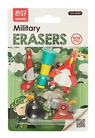 Купить Набор Ластики пазлы Милитари — Фото №1
