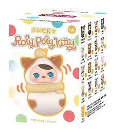 Купить Фигурка коллекционная Pop Mart Pucky Roly-Poly Kitty Series в ассортименте, в непрозрачной Сюрприз-коробке 8х6х6 (67999) — Фото №1