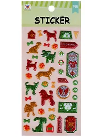 Купить Наклейки Собаки 3, Q-1519 — Фото №1