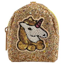 Купить Сумочка-рюкзачок на молнии с блестками Единорог (10см) (ПВХ бокс) — Фото №1