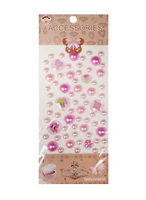 Купить Наклейки полубусинки с сюжетами, розовый (11-01488-17) — Фото №1