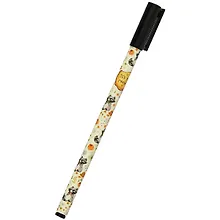 Купить Ручка "Енот в цветах", синяя — Фото №1