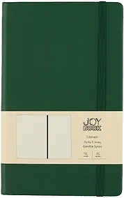 Купить Книга для записей А5 96л тчк. "Joy Book. Заколдованный лес" иск.кожа, тонир.блок, скругл.углы, ляссе, резинка, карман на задн.форзаце — Фото №1
