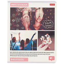 Купить Тетрадь в клетку Hatber, Happy days, 48 листов, в ассортименте — Фото №1