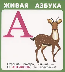 Купить Живая азбука. Набор карточек — Фото №1
