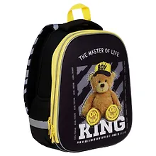 Купить Ранец "King" 2 отделения, 39*30*18 см, 2 кармана, анатомическая спинка, пенал, мешок для обуви — Фото №1