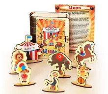 Купить Игрушка, Развивающая игрушка: настольный театр Цирк IG0053 — Фото №1