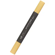 Купить Маркер художественный "Сонет" охра светлая, двухсторон., тонк. и широк.долото, Сонет — Фото №1