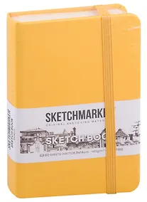 Купить Скетчбук 9*14 80л "Sketchmarker" оранжевый, нелинованн. 140г/м2, слоновая кость, тв.обл. — Фото №1