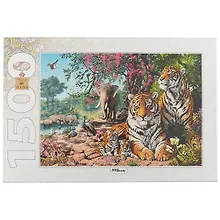 Купить Пазл Тигры Step puzzle 1500 эл. 85х58см. — Фото №1