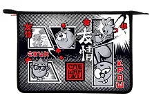 Купить Папка для тетрадей А4 "Смешарики" 24,5*34*4см пластик, молния — Фото №1