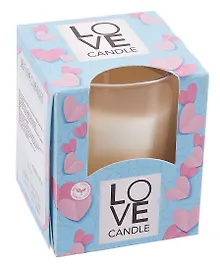 Купить Свеча ароматическая в стакане Love candle Azul (120г) (коробка) — Фото №1