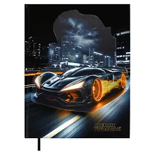 Купить Дневник шк. "Урбан авто" тв.переплёт, глянц.ламинация, пантон, ляссе, универс.шпаргалка — Фото №1