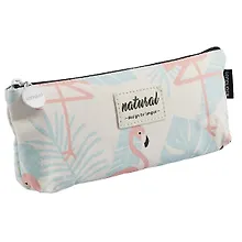 Купить Пенал «Фламинго и монстера» — Фото №1