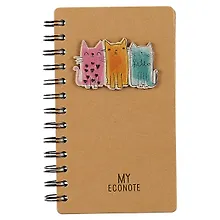 Купить Записная книжка «My econote. Colored cats», 200 страниц — Фото №1