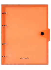 Купить Тетрадь на кольцах в клетку Erich Krause, Neon, 80 листов, в ассортименте — Фото №1