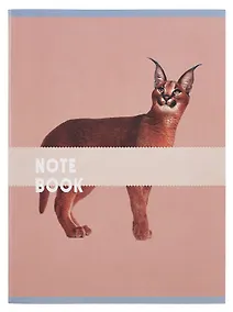 Купить Тетрадь А4 80л кл. "Чудесный кот" скрепка, мел.картон, выб.лак — Фото №1