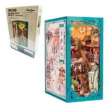 Купить EK01 Конструктор интерьерный – сборный домик CuteBee - Жизнь Су Дунпо, 280 деталей (материалы: дерево, картон, пластик, металл), со световыми эффектами (подсветка интерьера), с питанием от 2хААА батареек (не включены), серия DIY, возраст 14+ — Фото №1