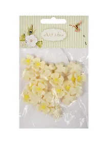 Купить Цветок трилистник (В213) в пакете, 25 шт,   молочный (11-08631-59) — Фото №1