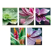 Купить Тетрадь в клетку Listoff, "Чарующая природа", 48 листов, в ассортименте — Фото №1