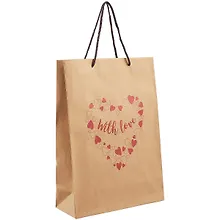 Купить Пакет «With love», А4 — Фото №1