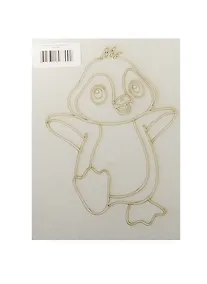 Купить Трафарет Пингвинчик (А5) (467) (упаковка) — Фото №1