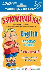 Купить Английский язык. Рассказ о себе для учащихся 2-5 классов — Фото №1