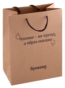 Купить Пакет А5 23*18*10 СПб "Буквоед" крафт — Фото №1