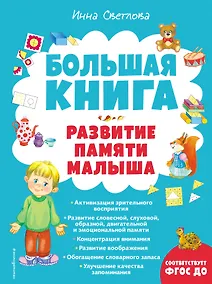 Купить Большая книга. Развитие памяти малыша — Фото №1