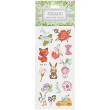 Купить Наклейки Cute 3 вида (AXC-004, 010, 011) (9*25) — Фото №1