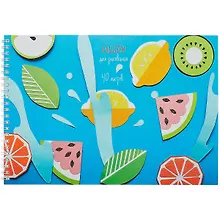 Купить Альбом для рисования Listoff, "Фреш", А4, 40 листов, на гребне — Фото №1