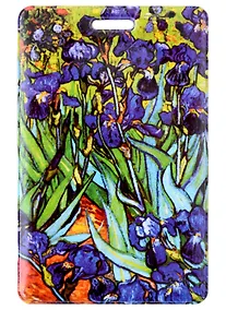 Купить Чехол для карточек вертикальный Винсент Ван Гог Ирисы — Фото №1