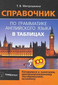 Купить Справочник по грамматике английского языка в таблицах — Фото №1