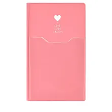 Купить Записная книжка А6 80л лин. "РОЗОВЫЙ" ПВХ, мягк.переплет — Фото №1