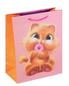 Купить Пакет А4 32*26*12 "Котенок" дет., бум.мат.ламинат — Фото №1