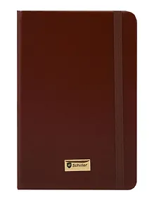 Купить Записная книжка А6- 70л кл. "Universal" коричневая, инт.переплет, Schiller — Фото №1