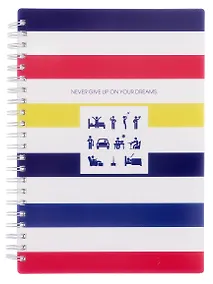 Купить Тетрадь общая «Colors», 96 листов в клетку, А5 - InFolio — Фото №1