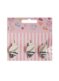 Купить Набор прищепок декоративных, 3 шт, полистоун,ракушка — Фото №1