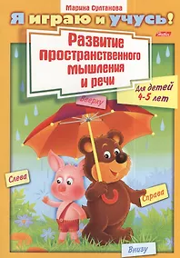 Купить Развитие пространственного мышления и речи. Для детей 4-5 лет. Раскраска — Фото №1