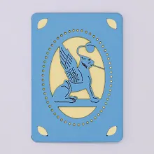 Купить Открытка резная с конвертом Ажурный город (007), арт. pc-BB-A6.2019 — Фото №1