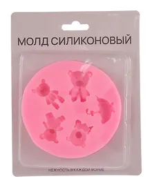 Купить Силиконовый молд Мишки — Фото №1