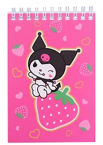 Купить Блокнот в клетку Centrum, Kuromi, А6 60 листов — Фото №1