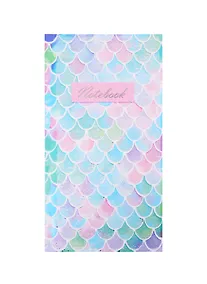 Купить Книга для записей А5- 80л кл. "МОРСКОЕ СИЯНИЕ" 7БЦ, выб.перлам.лак, тиснение фольгой, мат.ламинация — Фото №1