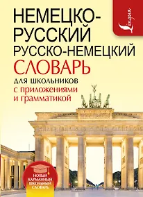 Купить Немецко-русский. Русско-немецкий словарь для школьников с приложениями и грамматикой — Фото №1